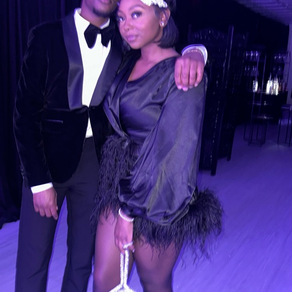 Bronx and Banco Farah Noir Mini Dress - Picture 3 of 4